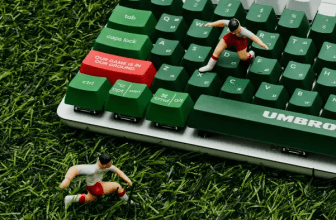 Umbro x Logitech vue de dessus